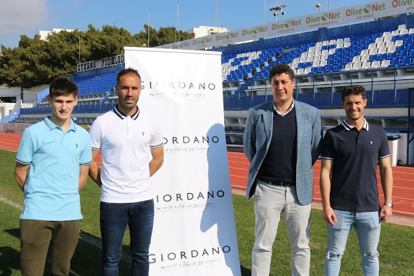Acuerdo Patrocinio Marbella FC y Giordano