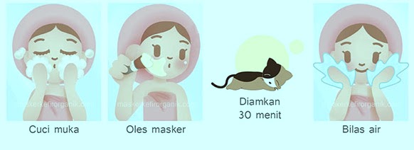 Cara Pemakaian Masker Kefir Masker Kefir