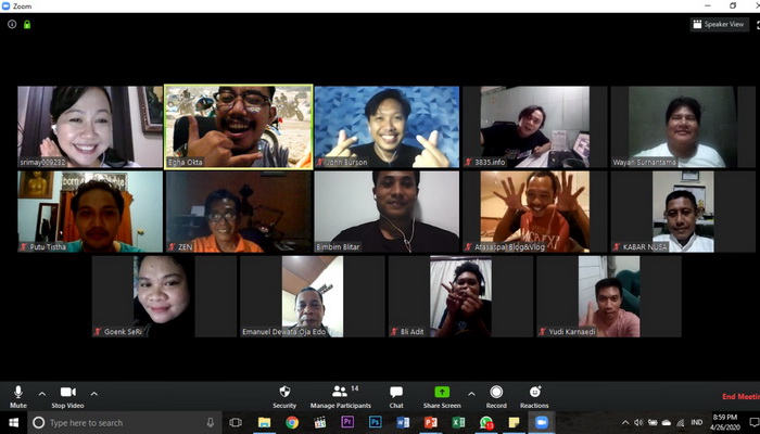 Jaga Silaturahmi Saat WFH, Astra Motor Bali Gelar Media Gathering Online