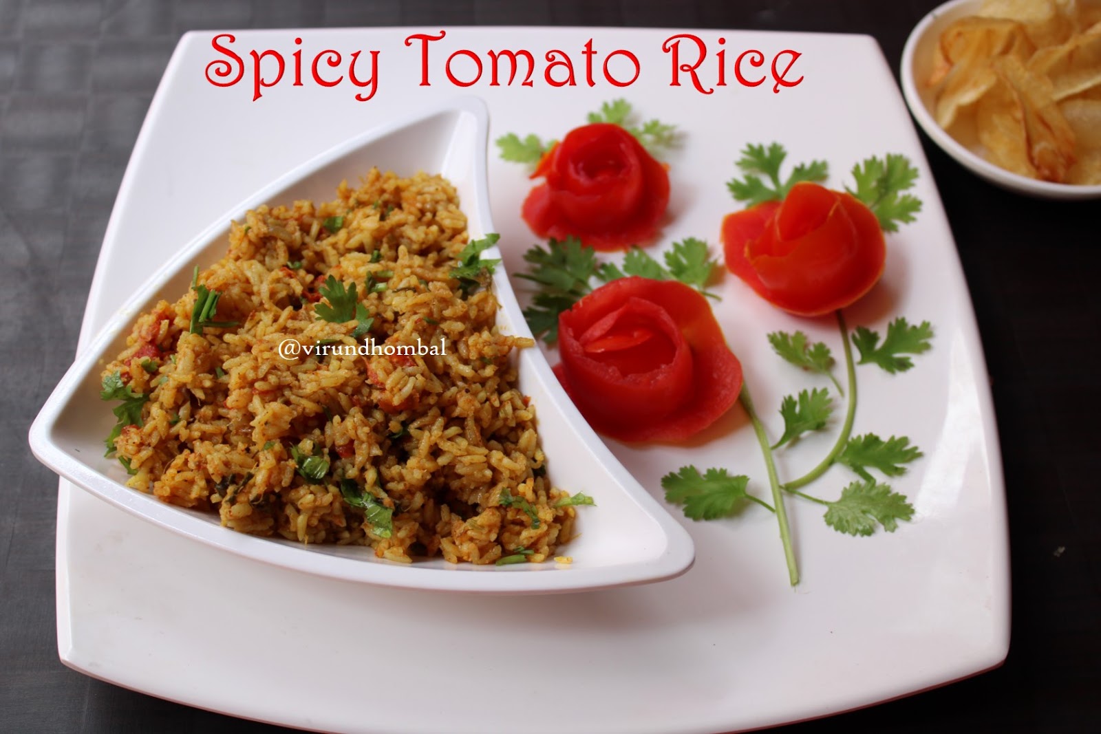 Spicy Tomato Rice Easy Lunchbox Dish