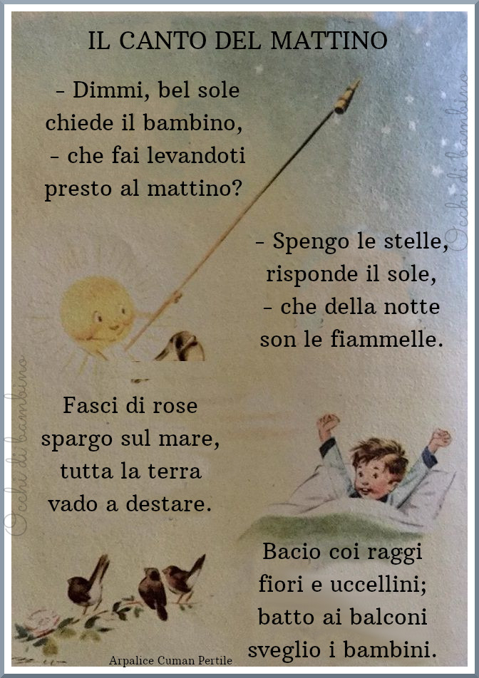 Lo Scaffale Di Lucia Il Canto Del Mattino