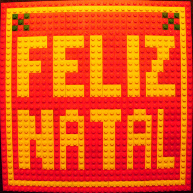 MOCs LEGO Diversos - Feliz Natal - mosaico