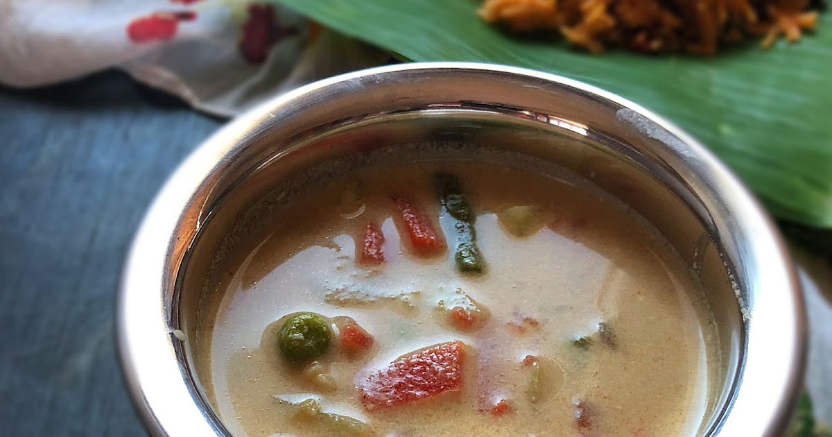 MASTERCHEFMOM Chettinad Paal Kurma Milk Kurma Recipe Coconut Milk