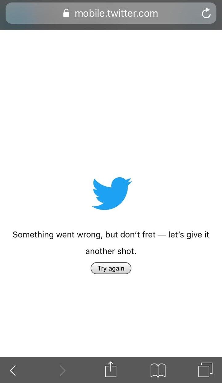 TWITTER DOWN TODAY? WHY SO FREQUENTLY?