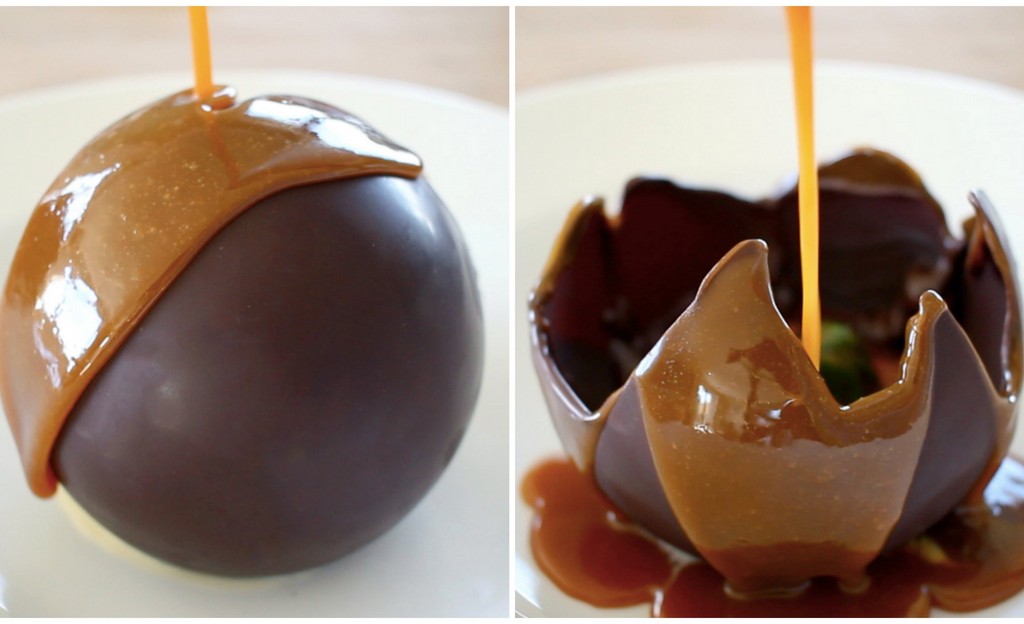 How To Make A Melting Chocolate Ball For Dessert? Myadran.Info