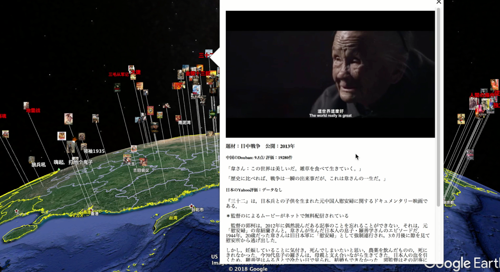 レビュー文書における特徴語と いいね に基づく評価情報の抽出 戦争映画の日本語レビューを例として 東京大学大学院 渡邉英徳研究室