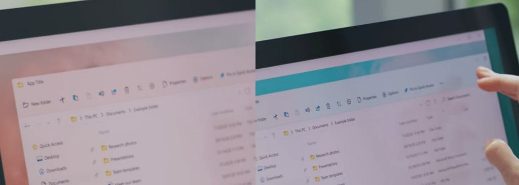 Yeni Dosya Gezgini ve Windows 11 Ayarları uygulaması