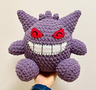 PATRON GRATIS GENGAR | POKEMON AMIGURUMI 42460