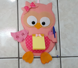 Coruja Porta Recados Passo A Passo Molde Gratis Como Fazer