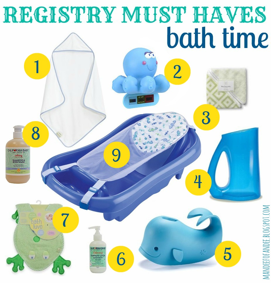 mandeefofandee. registry must haves [bath time]