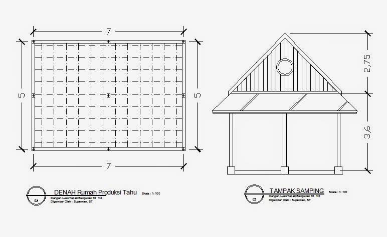 HUNIAN RAKYAT Struktur Rumah Kayu produksi Tahu