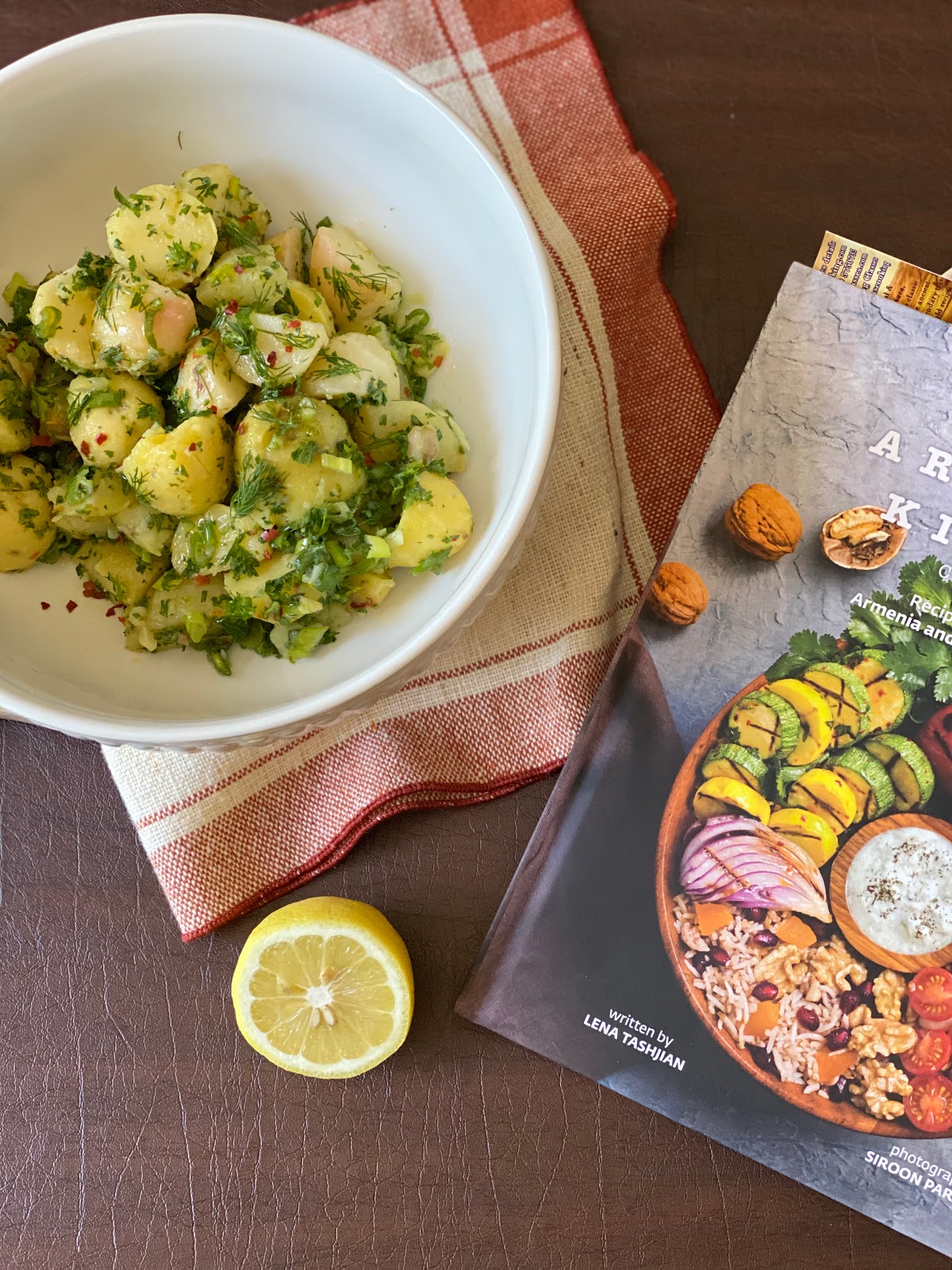 Vegan Armenian Potato Salad 🌱🥔 With Lena The Vegan Armenian Kitchen
