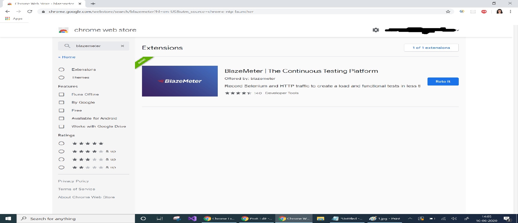 Learn Software Testing and more with Anjali The BlazeMeter Chrome