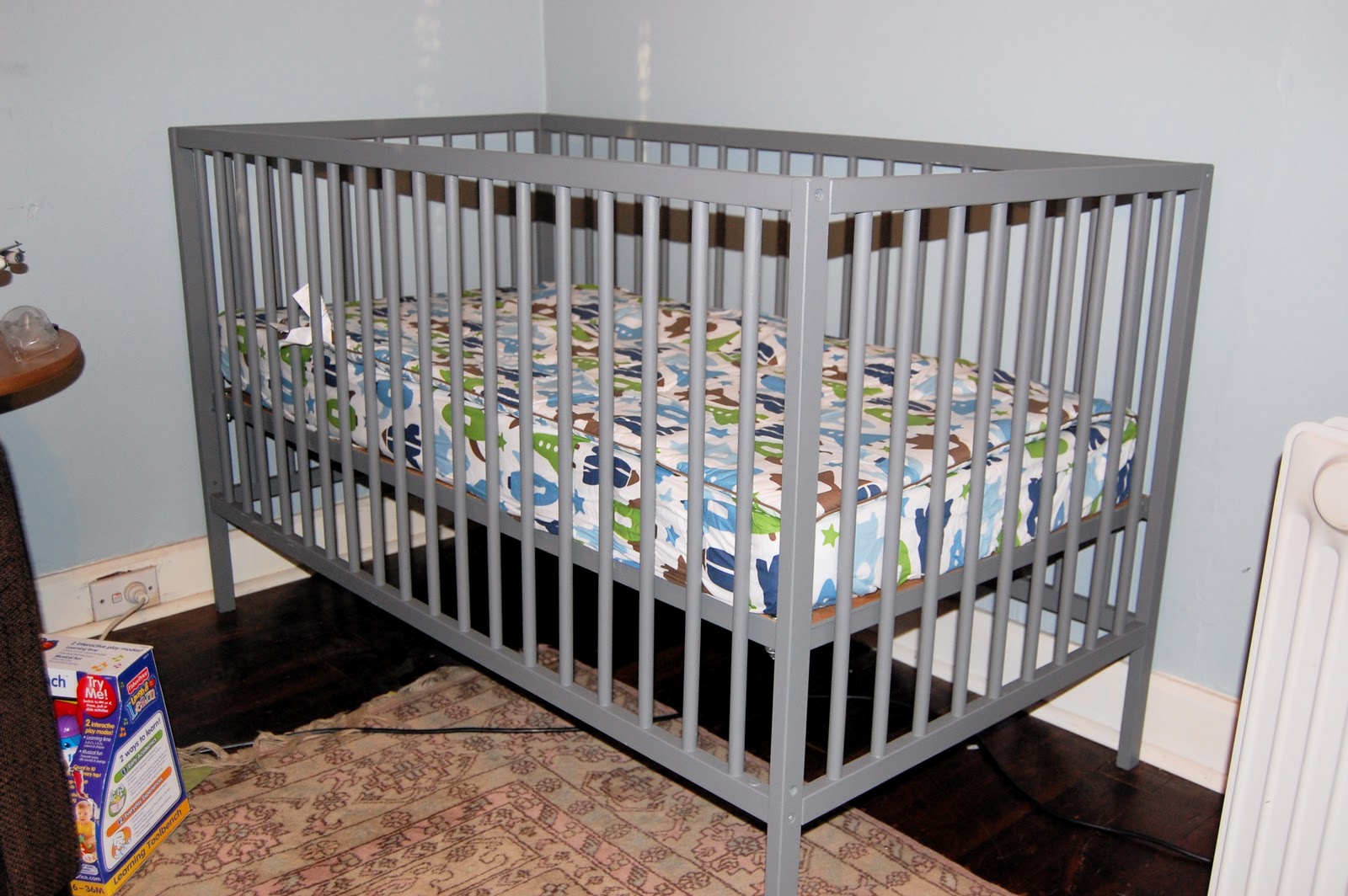 A little paint goes a long way Baby Cot/Crib Yellow Dandy