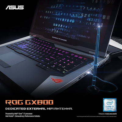 Inilah keunggulan ASUS ROG GX800, Laptop MURAH, cuma seharga MOBIL !!!