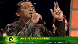 Lirik Lagu Angin Paramaribo - Didi Kempot