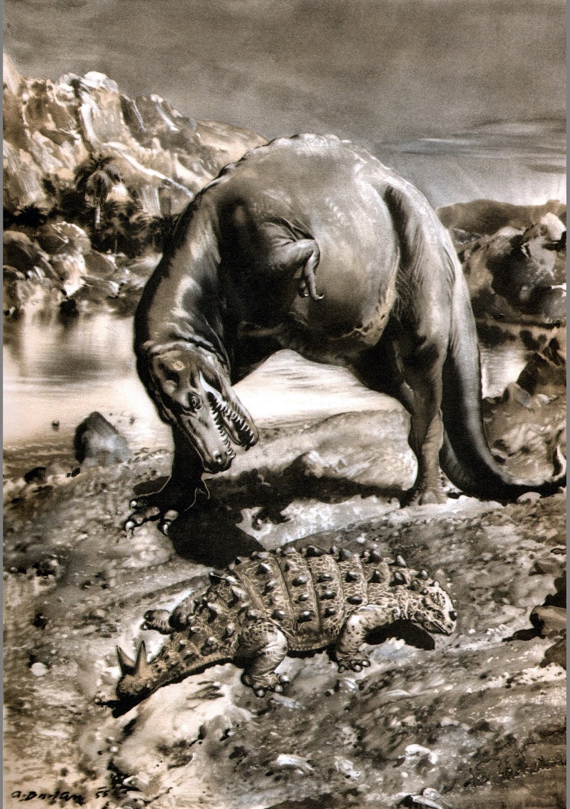 Manospondylus A History of Thick Dinosaurs