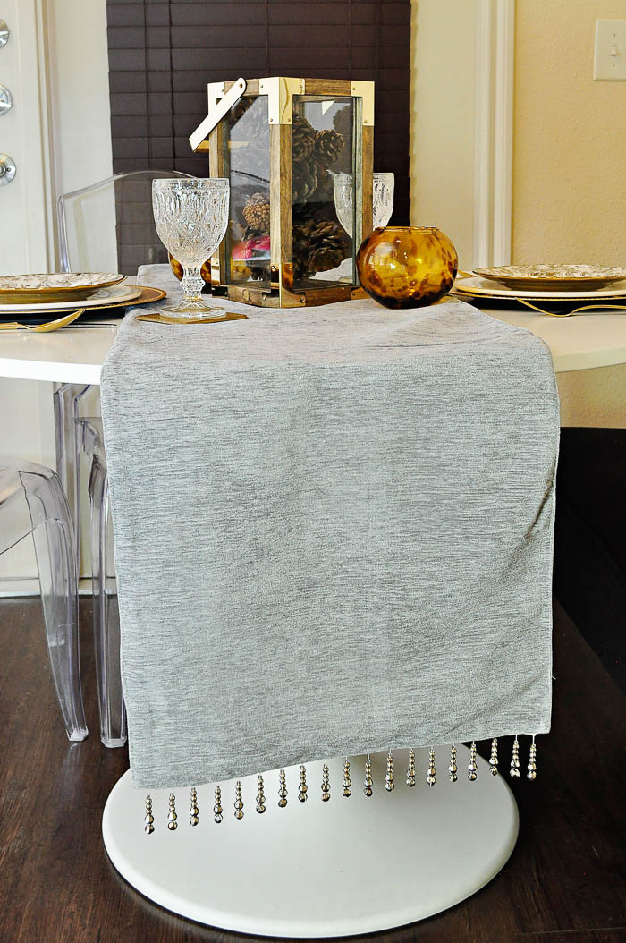 Dining room facelift for under $50 using gorgeous decor and tableware finds from @Marshalls