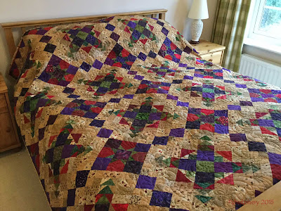 Easy Street Quilt - complete and in use!