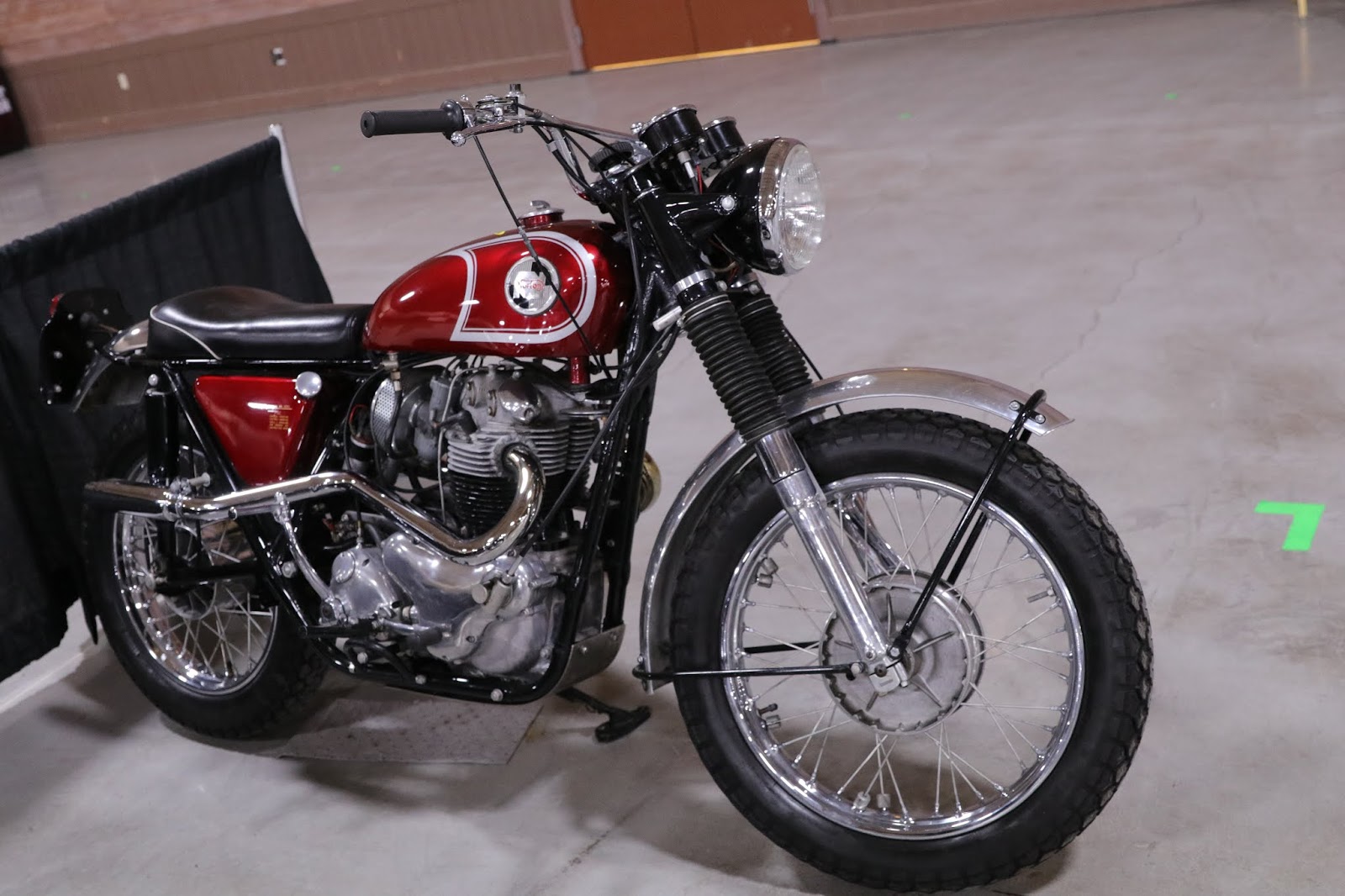 OldMotoDude 1967 Norton P11 sold for 17,050 at the 2020 Mecum Las