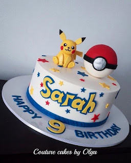 Bonitas ideas de pasteles para cumpleaños infantil de Pokemon