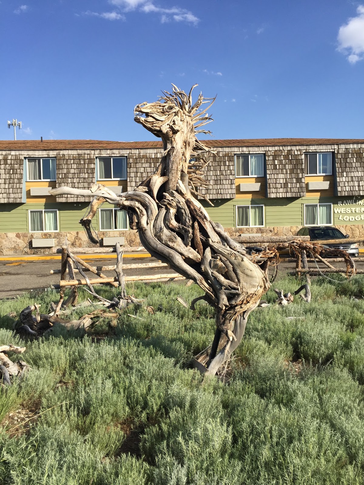 Life Is Great (in memory of Bob)! June 27 Rest Day Rawlins, Wyoming