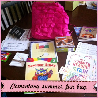 MOMumental Savings: Summer fun bags Part One: Elementary bag