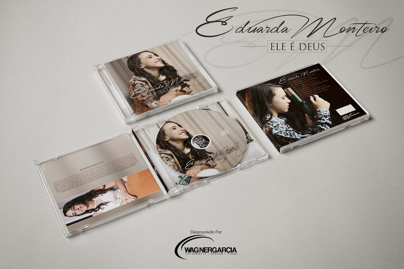 O CD de Eduarda Monteiro já está pronto. Deus é fiel Ele cumpriu oque prometeu