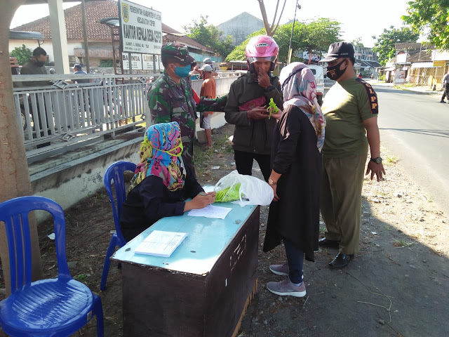 Muspika Ceper Gelar Penegakan Disiplin Protokol Kesehatan