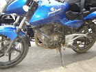 Pulsar 200: on one of it's mud rally earlier..