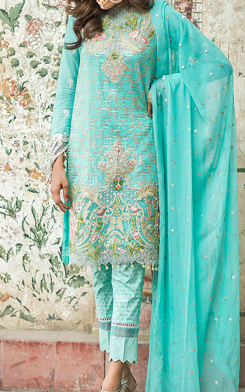 Pakistani Lawn Suits are suitable for Summer Season with various styles.