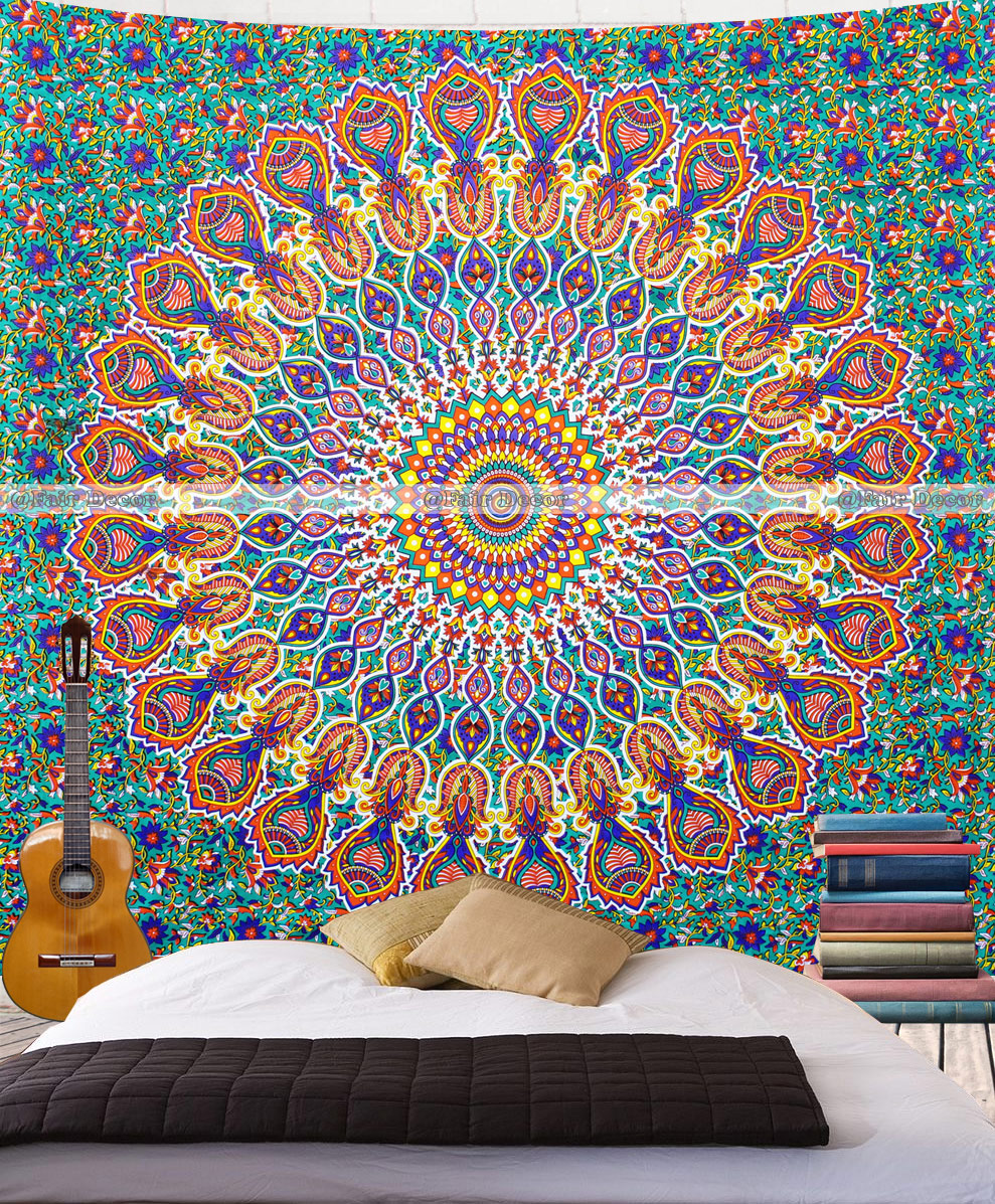 Fairdecor Mandala tapestries wall hangings and Round Mandala