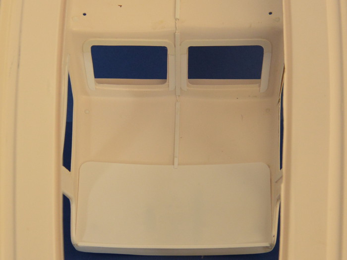 Graupner Marina Instandsetzung Abdeckung für Verkabelung und verwendete Widerstände für Beleuchtung