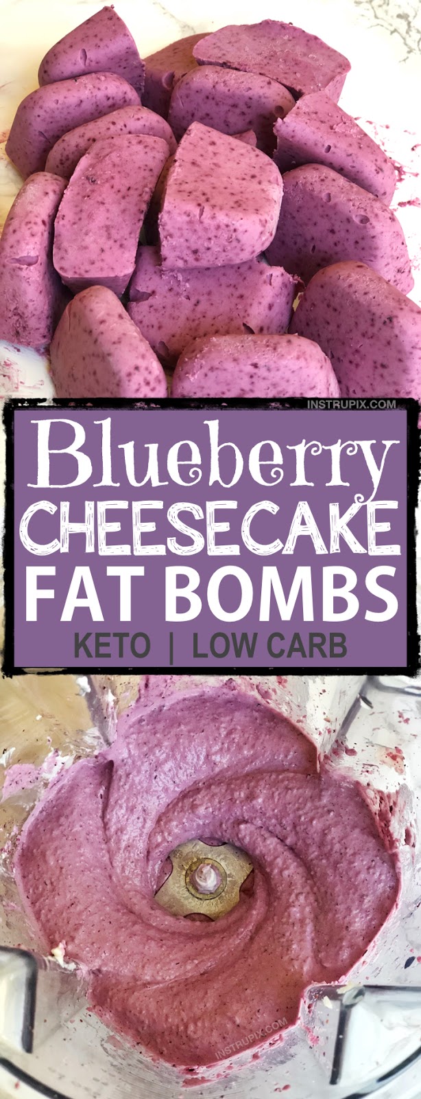  Easy Blueberry Cheesecake Fat Bombs