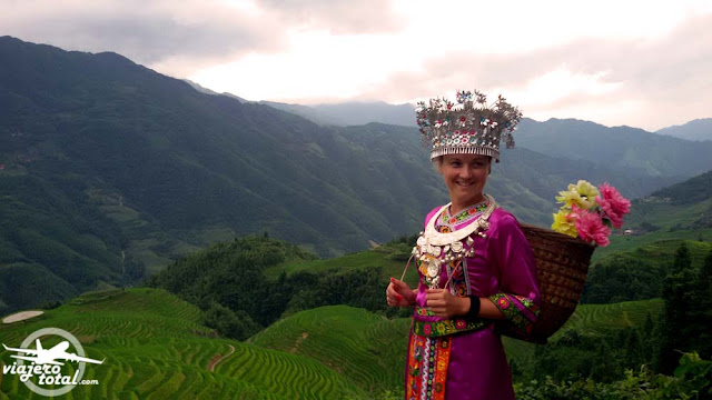 Ping'an Village - Terrazas de arroz de Longji - Longsheng - China