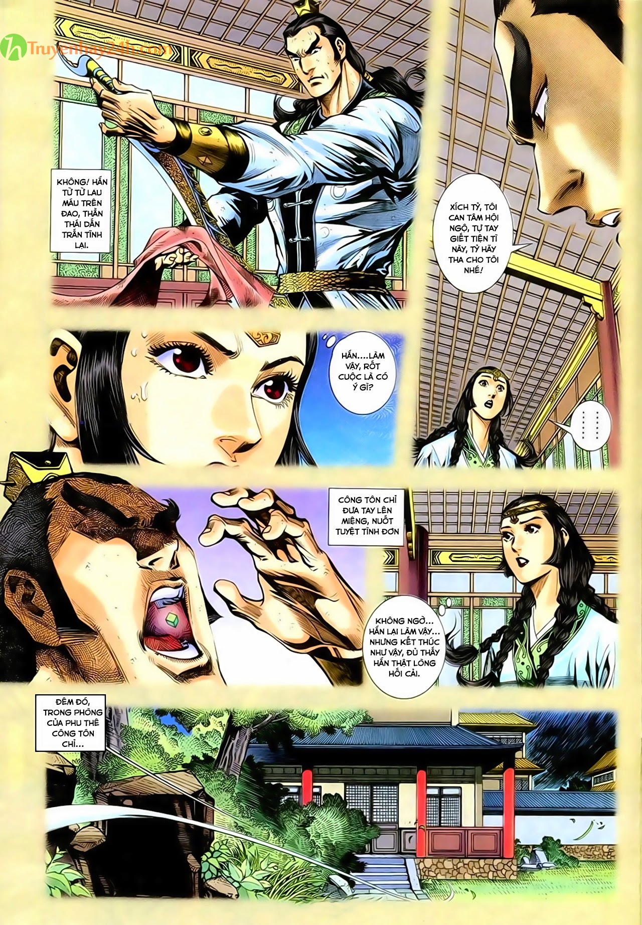 Thần Điêu Hiệp Lữ chap 40 Trang 18 - Mangak.net Thần Điêu Hiệp Lữ chap 40 Trang 18 - Mangak.net