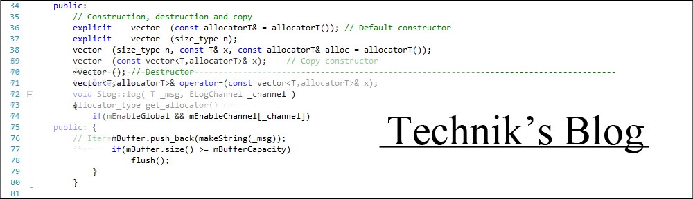 Technik's blog