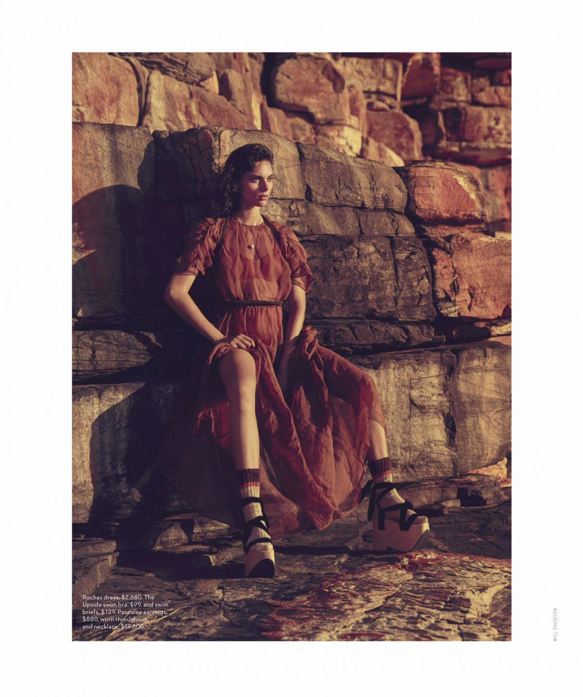 Charlee Fraser Featured in Vogue Magazine - Australia February 2020