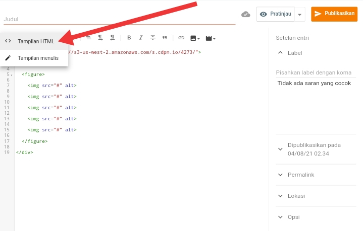 Cara membuat gambar slider show keren di blogger atau website