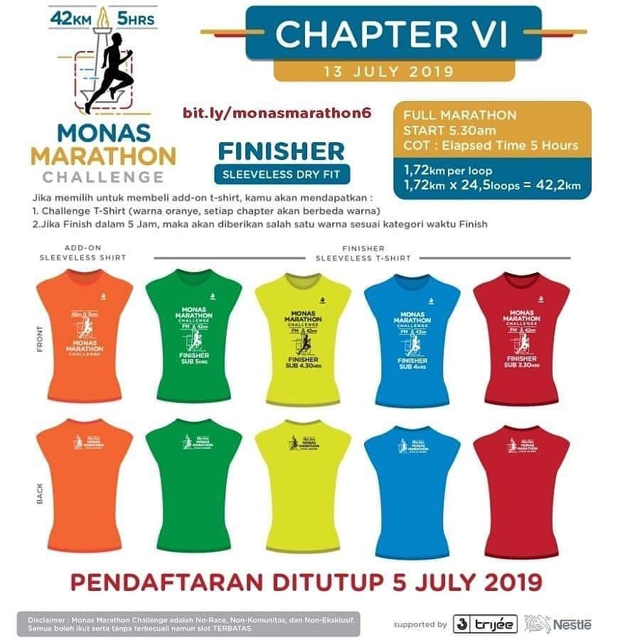 Monas Marathon Challenge - Chapter VI โข 2019 Monas Marathon Challenge - Chapter VI โข 2019