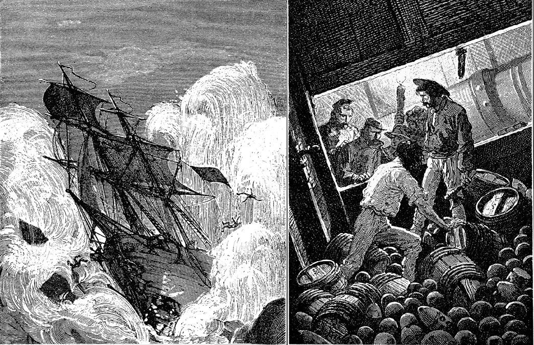 Таинственный остров главные герои