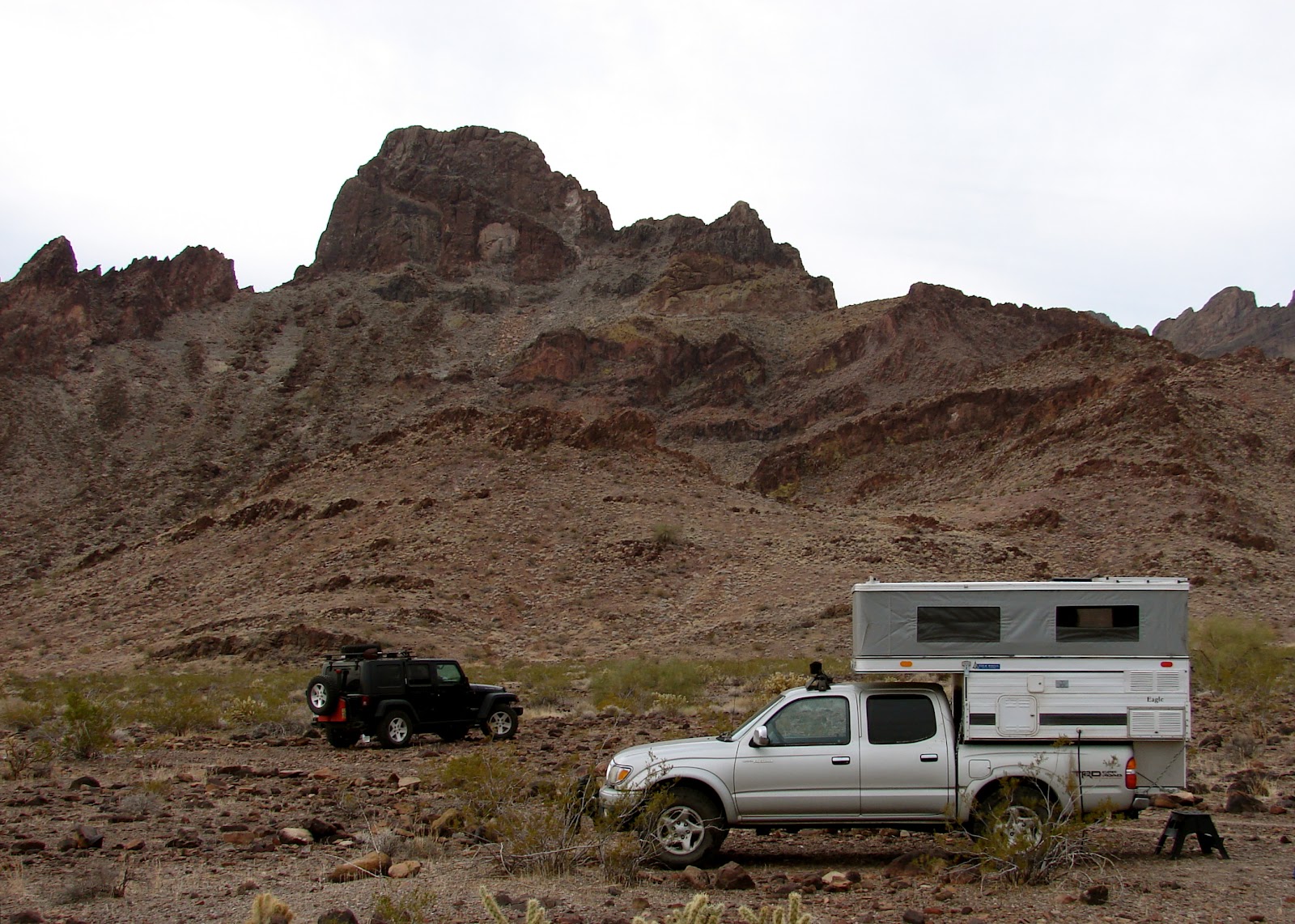 Our Four Wheel Camper Turtle Mountains