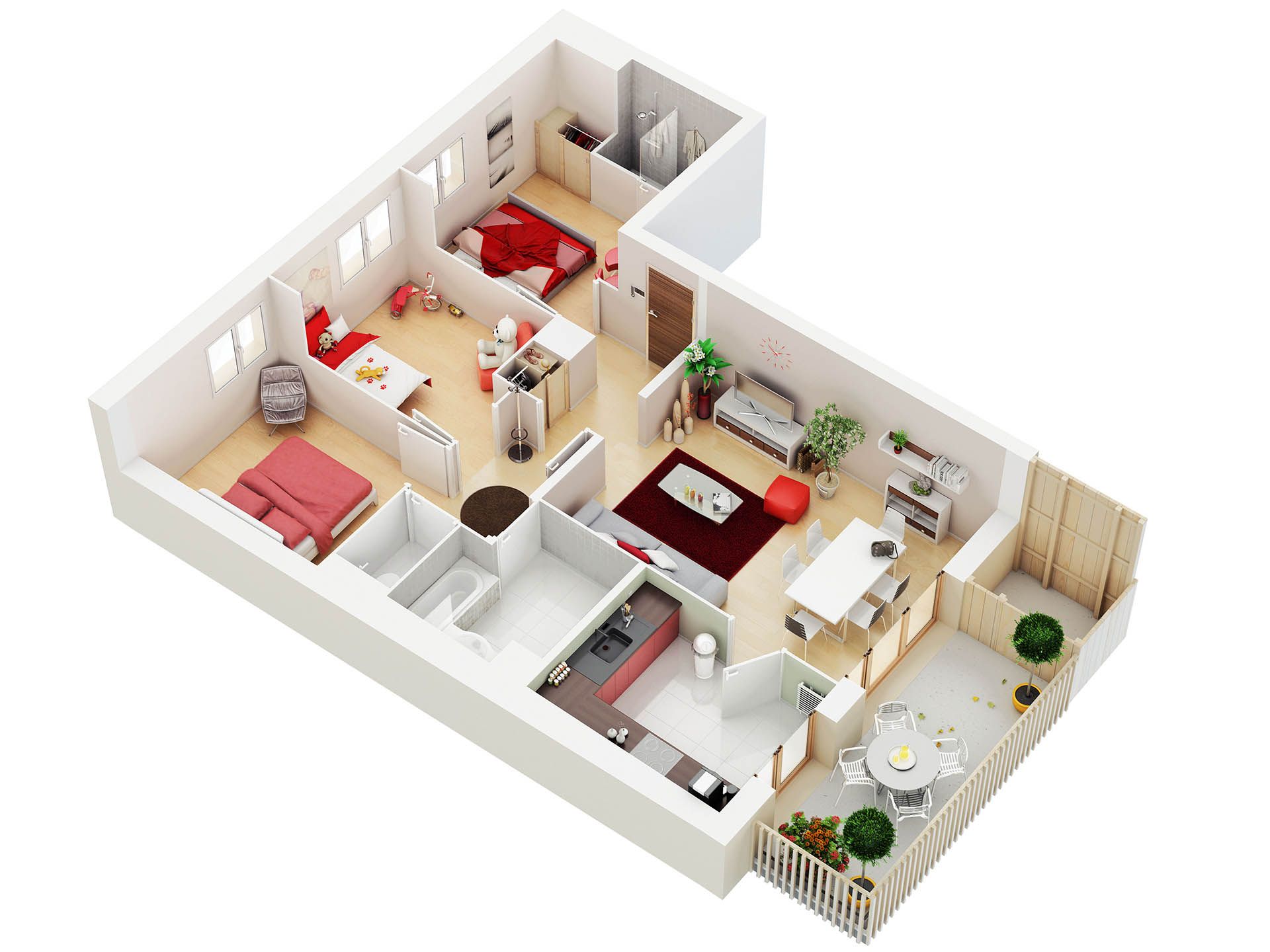 4 комнатные квартиры тюмень. План квартиры. Планировка четырехкомнатной квартиры. Модель квартиры. 3d планировка.