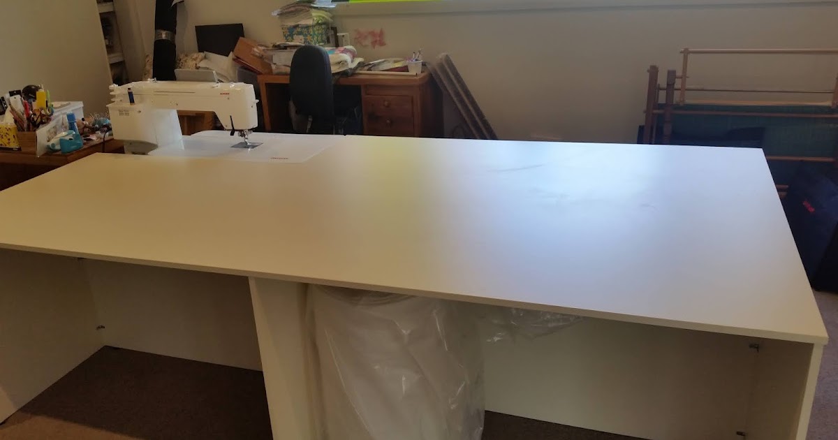 Made by Andrea New Sewing Table!!!