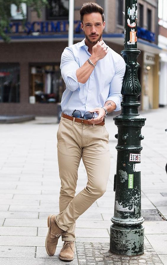 traje casual masculino