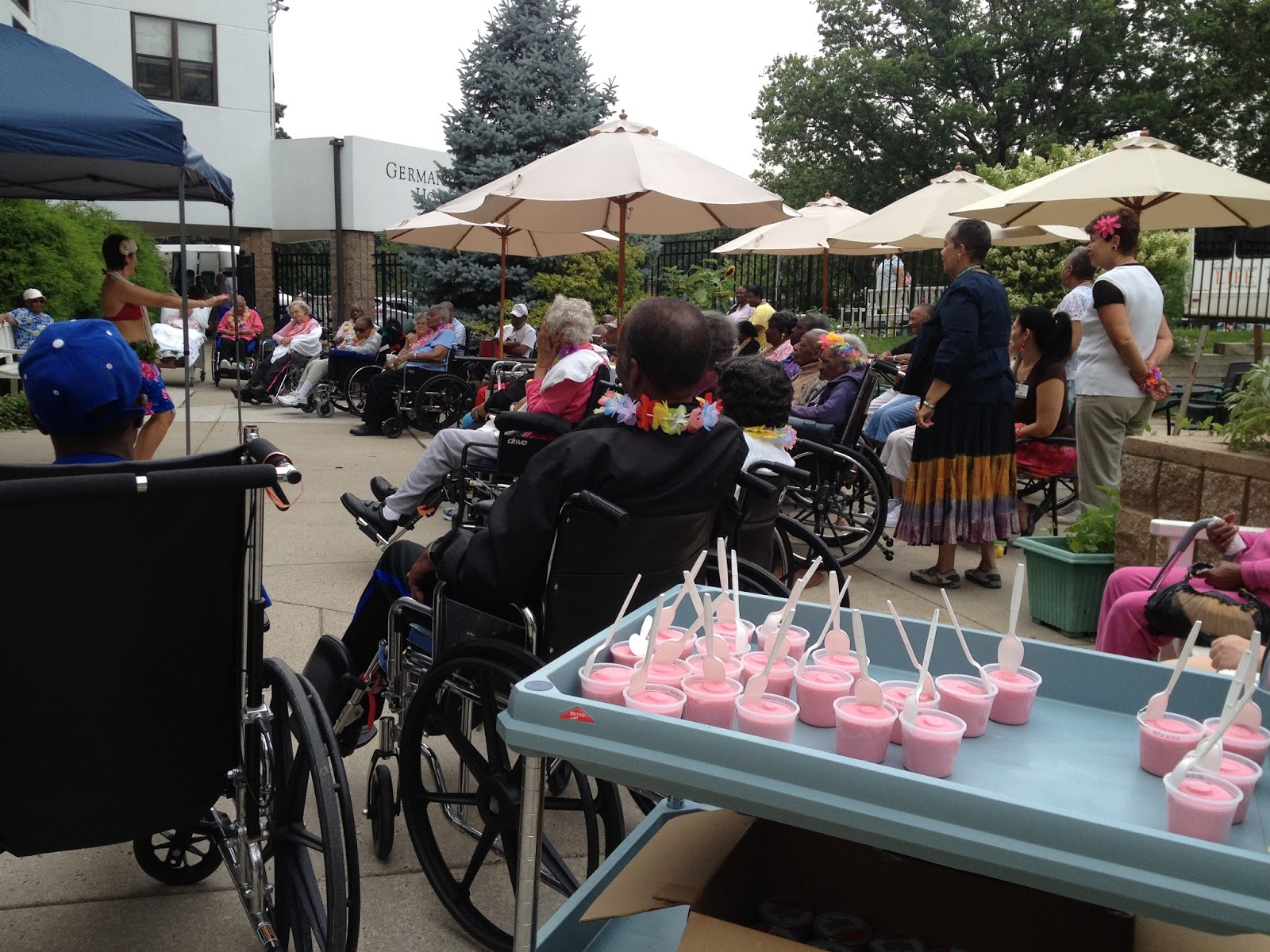 Summer Fellows 2013 Last Day at Germantown Nursing Home...