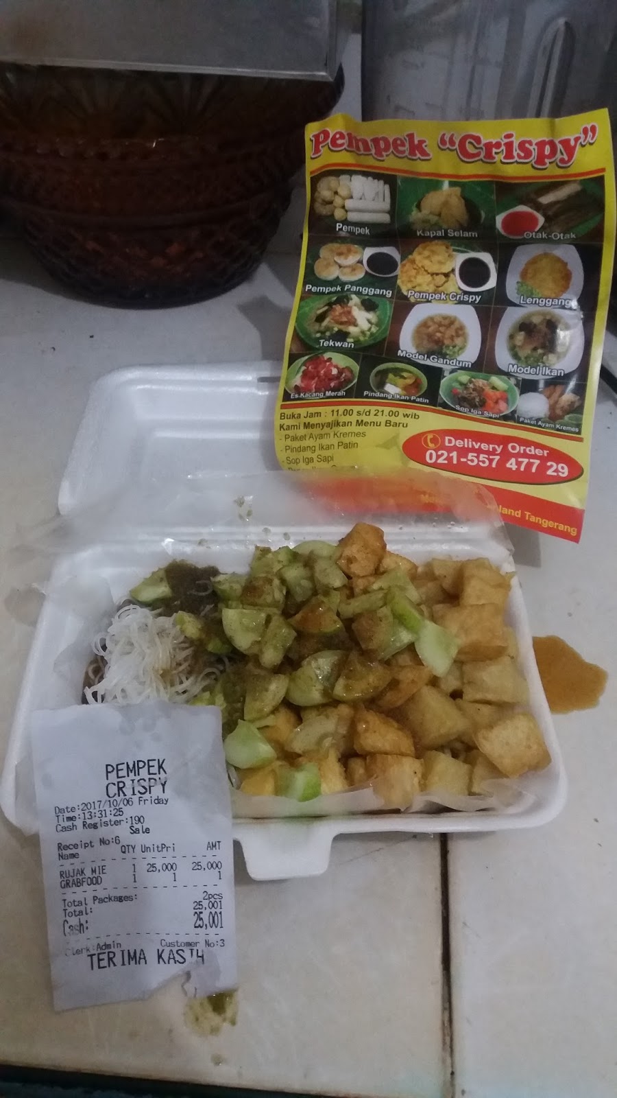 Geto Katanya Rujak Mie Pempek