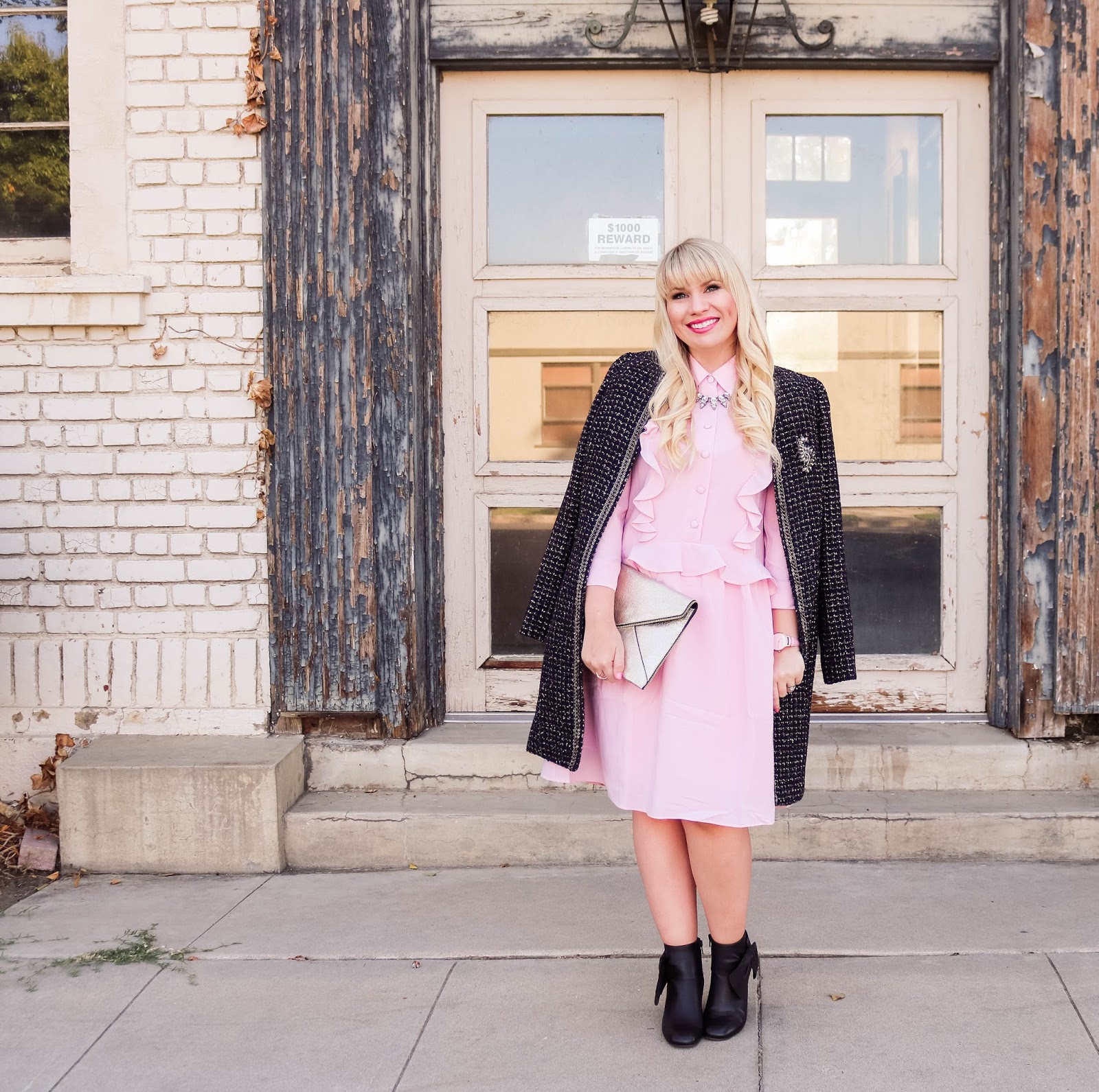 How to Wear Pink for Fall & Link Up