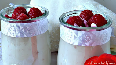 Mousse de Yogur fácil y rápida
