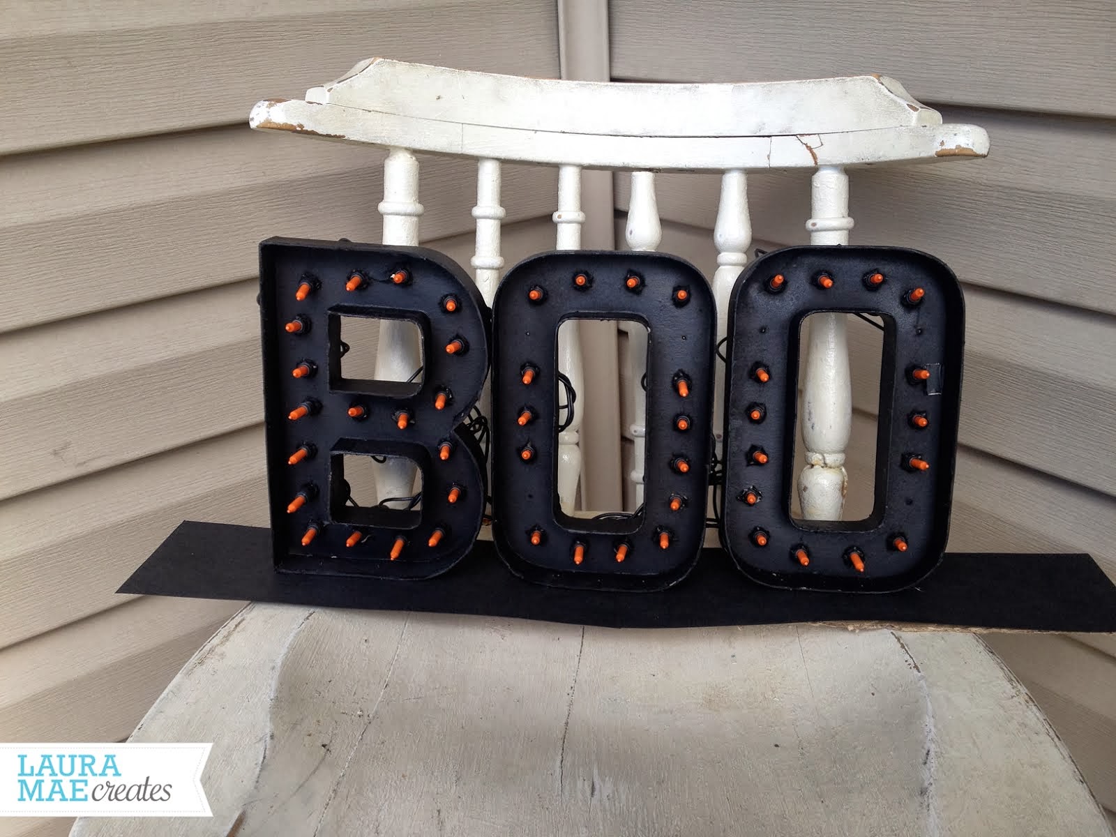 Laura Mae Creates: Boo Sign